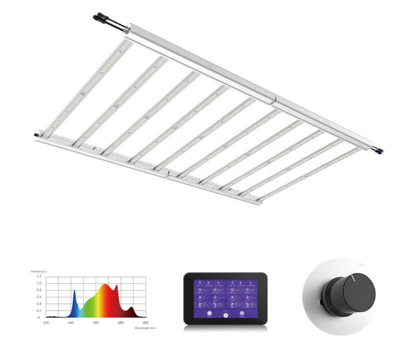1000 watt LED Grow Light |  Greenhouse Grow Lights | Thousand watt Grow Lights | Cultiuana HB-1000 10 Bar LED Grow Light
