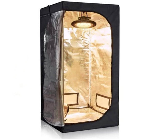 Cultiuana UFO Full Spectrum LED Grow Light - 100w-500w, AC100-277V, IR Diodes, Lazy Grow