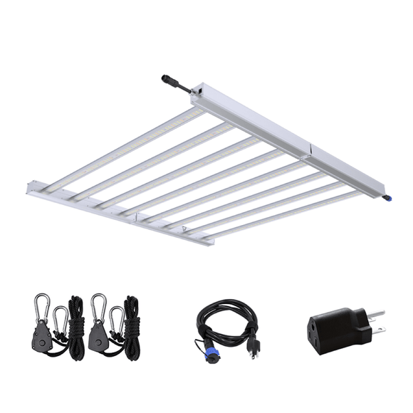 720 watt LED Grow Light | 720w Grow Light | Dimmable Grow Light Bulb | HB-660 Full Spectrum LED Grow Light - 660 Watt / 720 Watt, 4' x 4' for Plants Full Cycle, Osram Diodes,HPS Replacement