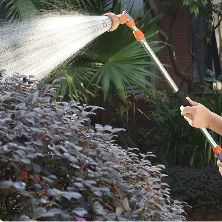 water hose garden sprayer Long Reach Sprayer For Roofs | Long Distance Water Spray Nozzle