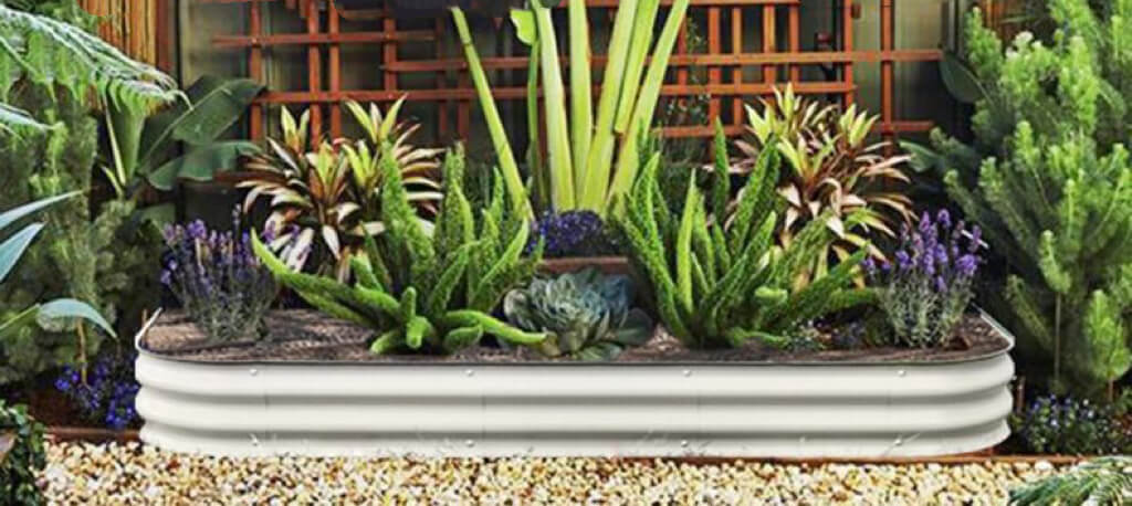Metal Round Raised Garden Bed