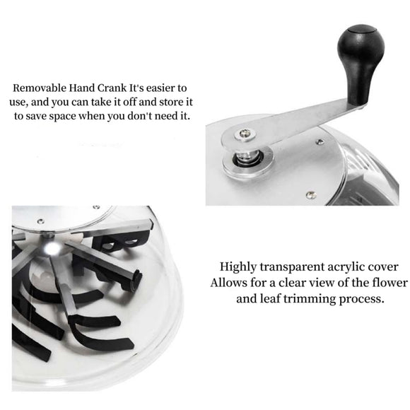 16"/19"/24" Bud Bowl Trimmer for Dry/Wet Leaf Plant Flower | Cultiuana