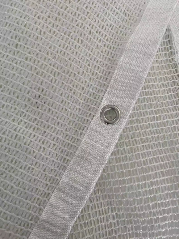 30% Shade White Cloth for Plants | UV Resistant HDPE Garden Sunblock Mesh