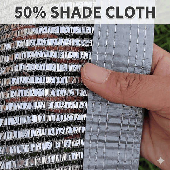 Aluminet Shade Cloth | Reflective Shade Cloth for Plants & Greenhouses | Cultiuana