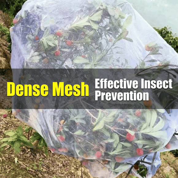 Floating Row Covers For Strawberries | 60 Mesh Pest Birds Control Protection | Multiple Sizes Available