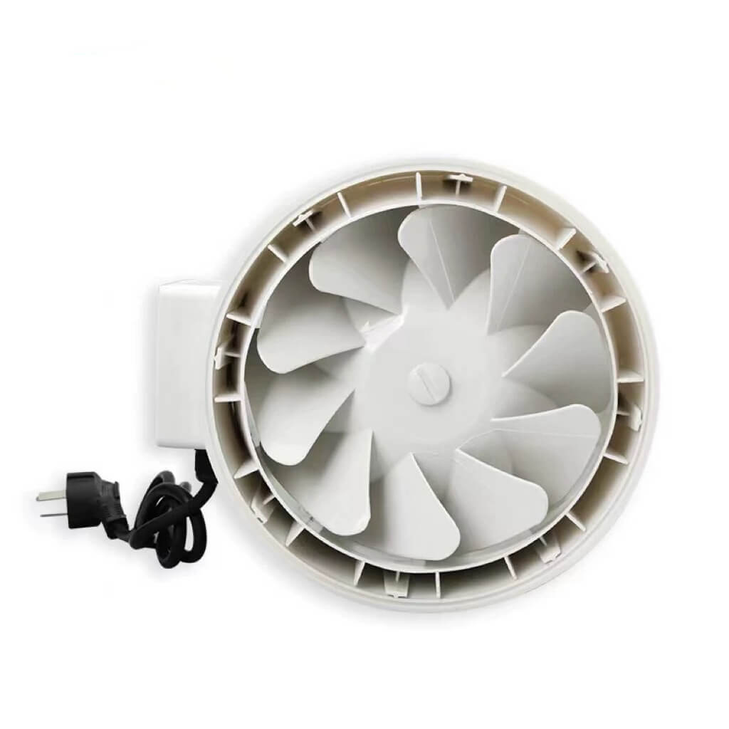 Inline Exhaust Fan for Grow Tent | 3/4/6/8 Inch Inline Duct Booster Fan | Cultiuana DTO-102