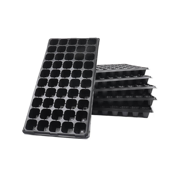 72 Cell Seed Starter Trays - 10 Pack for Seed Propagation with Drain Holes, Reusable Seed Planter Trays