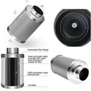 Inline Fan With Carbon Filter And Thermostat - 4 Inch | 6 Inch | 8 Inch Options-6