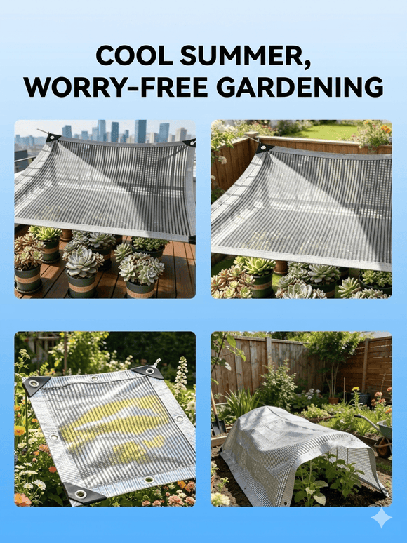 Aluminet Shade Cloth | Reflective Shade Cloth for Plants & Greenhouses | Cultiuana