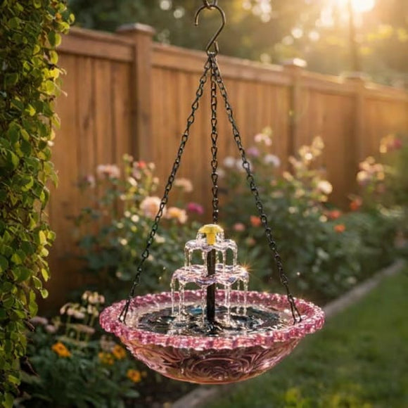 Solar Heater for Bird Bath | Solar Fountain for Bird Bath | Small and Eco-Friendly