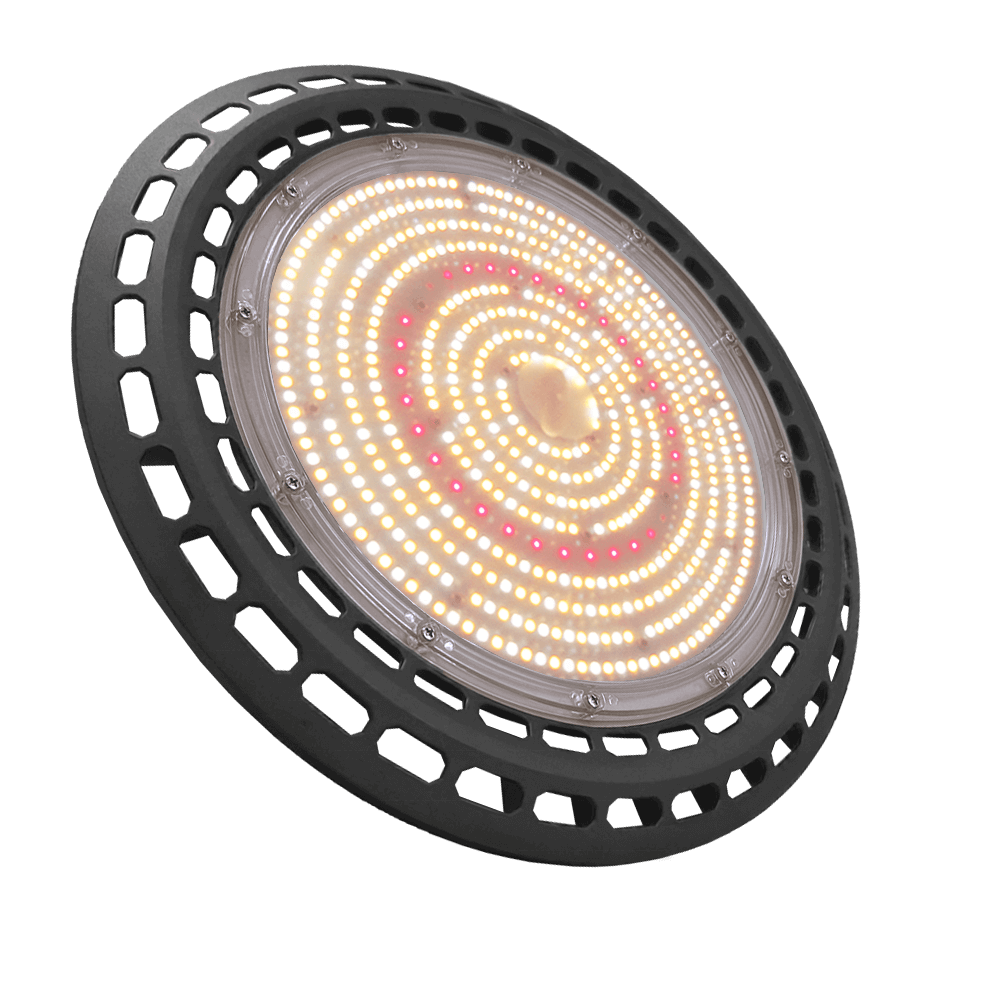 Cultiuana UFO Full Spectrum LED Grow Light - 100w-500w, AC100-277V, IR Diodes, Lazy Grow