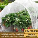 Floating Row Covers For Strawberries | 60 Mesh Pest Birds Control Protection | Multiple Sizes Available-1