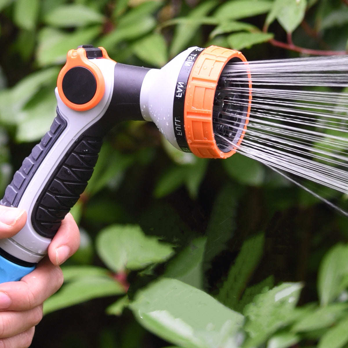 Garden High Pressure Water Hose Nozzle (9 Settings) | Garden Hose Water Pressure | Cultiuana