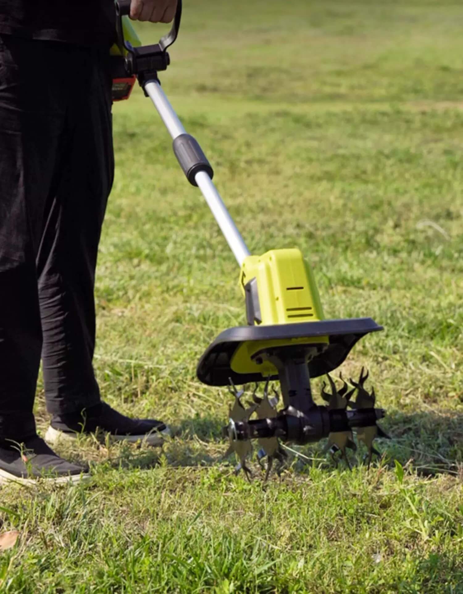 Electric Tiller Cultivator | Garden Tiller | Lightweight Cordless Tiller | Cultiuana TYW-853