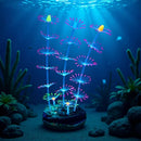 Fluorescent Artificial Coral Ornament Aquarium Statue Decorations-5