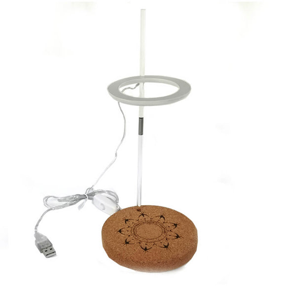 Desk Grow Light | Halo Grow Light | Small Plant Light for Office | Cultiuana QO-302 Small Grow Light for Houseplants