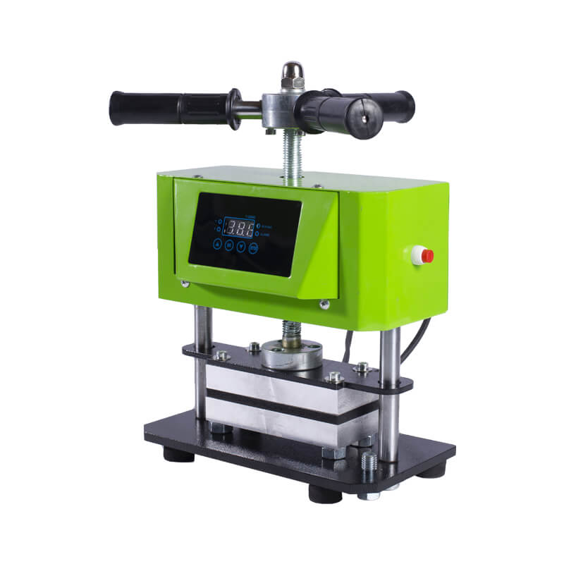 RP-110 Heat Press Machine For Rosin- 680W,  5 Ton, 110V/220V, 3''X5'' Plates, Hand Spinning - 0