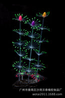 Fluorescent Artificial Coral Ornament Aquarium Statue Decorations-11