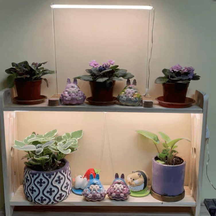 Small Grow Lights for Houseplants | Houseplant Lights | Grow Lights for Indoor Plants | Cultiuana QI-101 Grow Light Bar