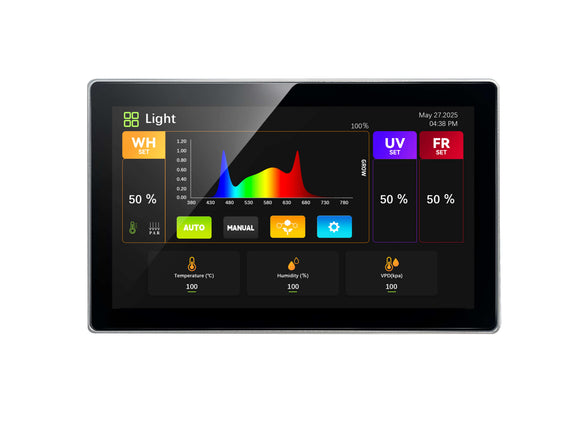Smart LED Grow Light Controller with VPD & Climate Monitor
