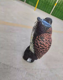 Predator Decoys for Birds | Rotating Head Owl Decoy | Motion Activated Solar Powered Owl Decoy for Birds-4