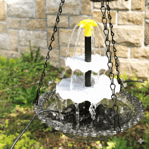 Solar Heater for Bird Bath | Solar Fountain for Bird Bath | Small and Eco-Friendly