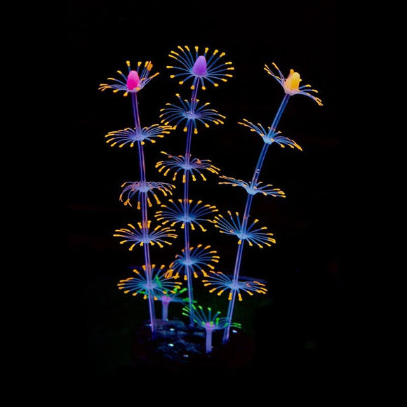 Fluorescent Artificial Coral Ornament Aquarium Statue Decorations