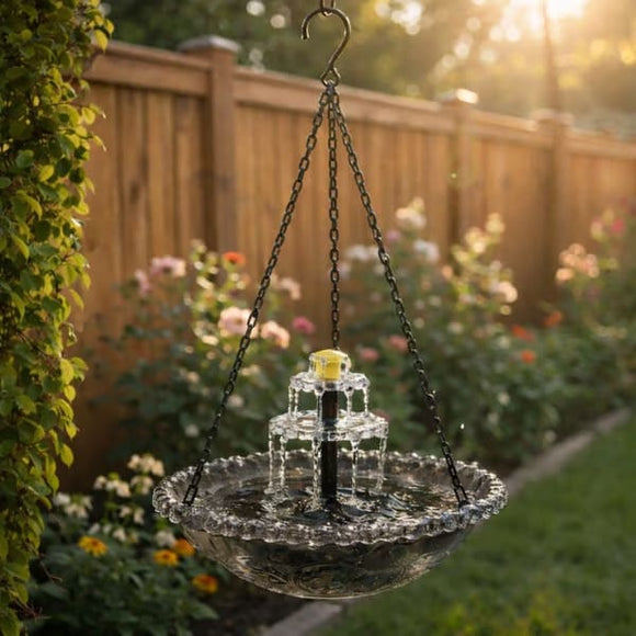 Solar Heater for Bird Bath | Solar Fountain for Bird Bath | Small and Eco-Friendly