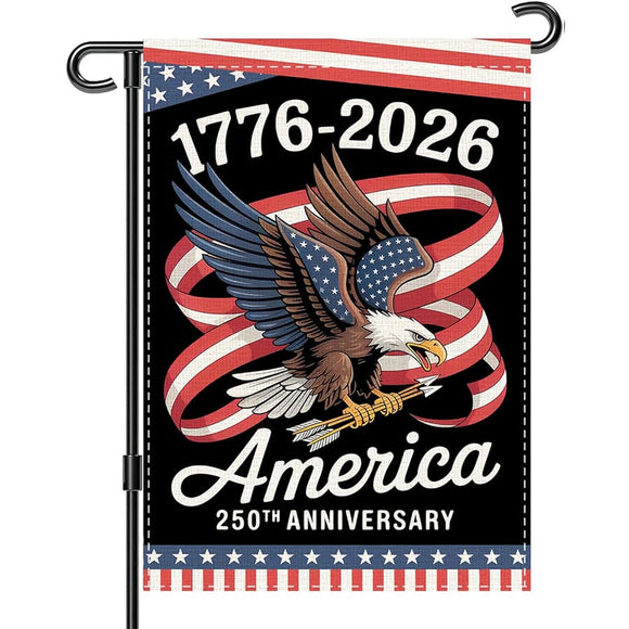 Garden Flags With Stand - 12" x 18"