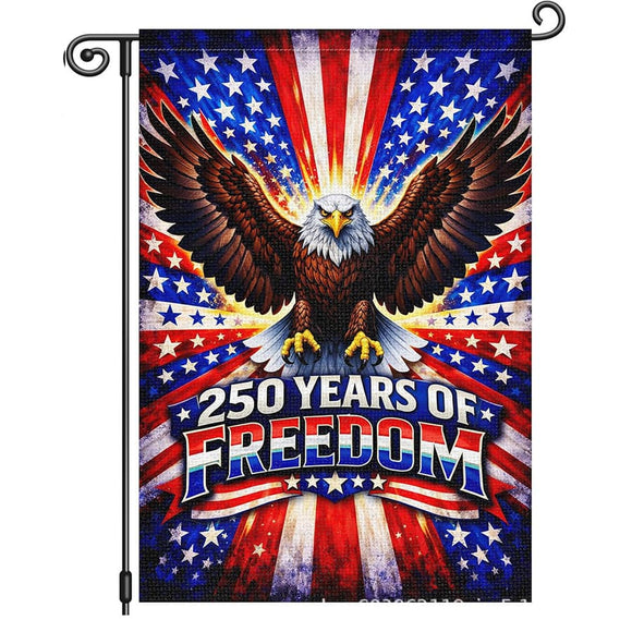 Garden Flags With Stand - 12" x 18"