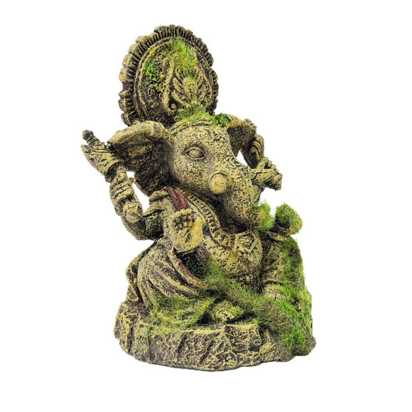 Aquarium Elephant God Statue Ornament