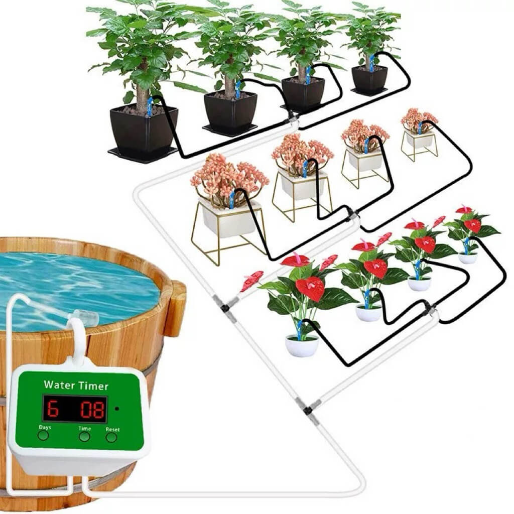 Automatic Vacation Watering System For Potted Plant | Automatic Water Planter