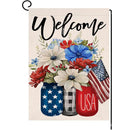 Garden Flags With Stand - 12" x 18"-26