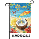 Garden Flags With Stand - 12" x 18"-11