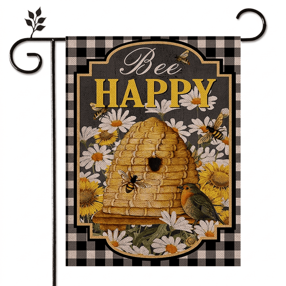 Garden Flags With Stand - 12" x 18"