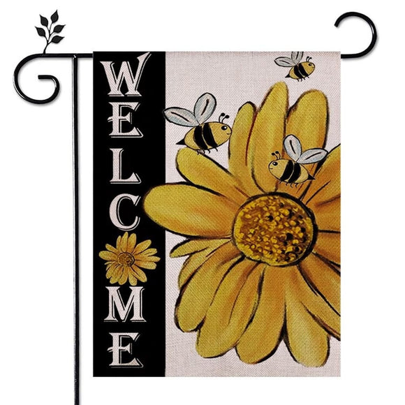 Garden Flags With Stand - 12" x 18"