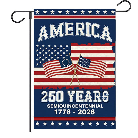 Garden Flags With Stand - 12" x 18"