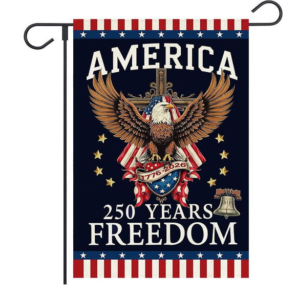 Garden Flags With Stand - 12" x 18"