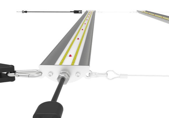 X100 LED Grow Lighting Bar-100 Watts, Full Spectrum, Supplemental LED lighting Bar | Cultiuana