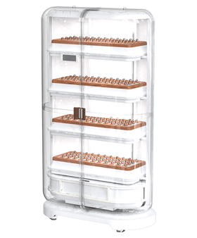 HydroCropBox Automated Hydroponic Home Grow System - Vertical Grow Box, For Indoor Plants