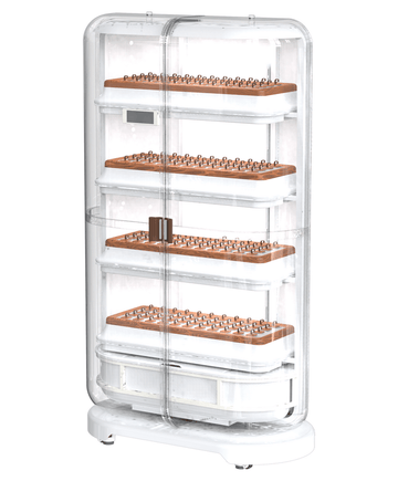 HydroCropBox Automated Hydroponic Home Grow System - Vertical Grow Box, For Indoor Plants