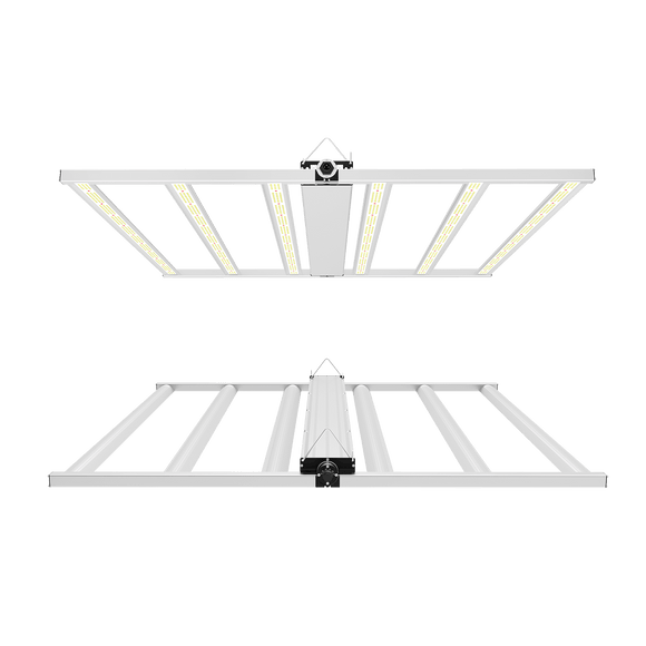 CT-480 Full Spectrum LED Grow Light - 480 Watt, 2.7μmol/J, 4×4 ft, 6 Bars, Dimmable, 1872 pcs Diodes | Cultiuana