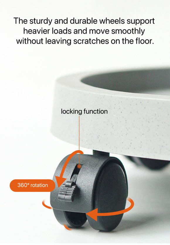 Extra Large Plant Caddy With Locking Wheels -X Large / Large / Middle Sizes Available