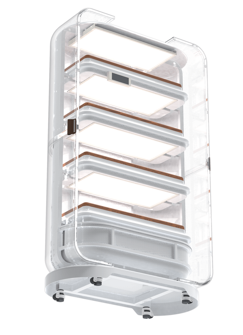 HydroCropBox Automated Hydroponic Home Grow System - Vertical Grow Box, For Indoor Plants-7