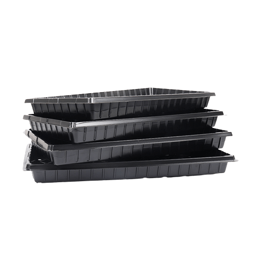 10-Pack Planting Trays - Reusable PET Trays for Plants, Seedling Starter Trays-5
