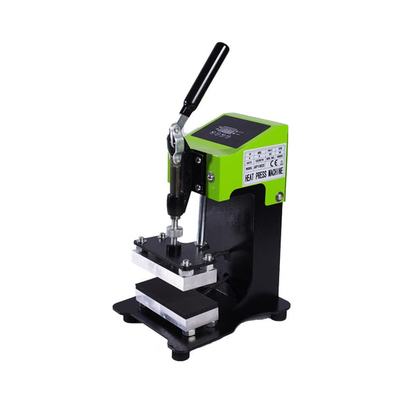 RP-500 Mini Heat Press Machine For Rosin-  600W, 2 Ton, 2.4" x 3.6" Plate, Manual, Home Use