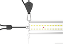 X100 Lighting Saber -100 Watts, Full Spectrum, Supplemental LED lighting | Cultiuana - 5
