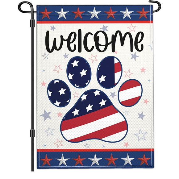 Garden Flags With Stand - 12" x 18"