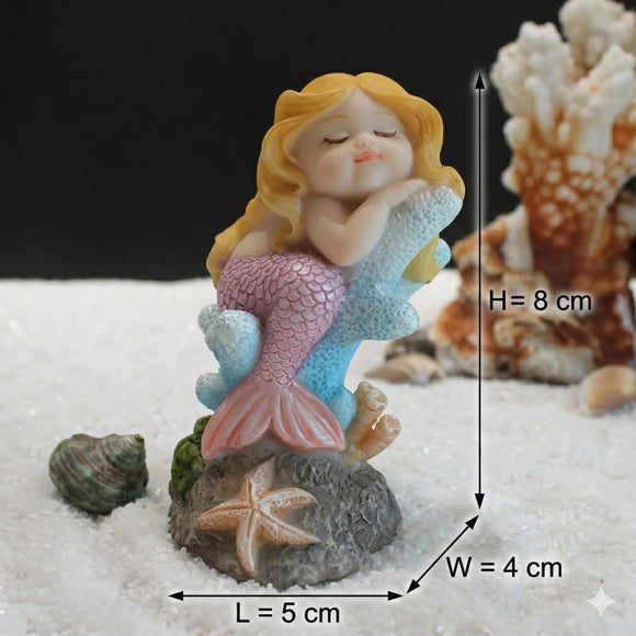 Aquarium Statue Decorations - Mermaid