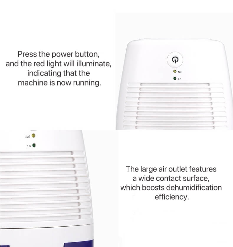 Dehumidifier for Bathroom | Small Dehumidifier for Closet | Mini Dehumidifier| Cultiuana TTD-005